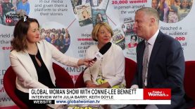 Global Woman Show with Connie Lee Bennet  – Interview with Julia Barry And Keith Doyle