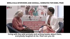 Global Woman Show with Mirela Sula – Interview with  Dr.Jane Goodall