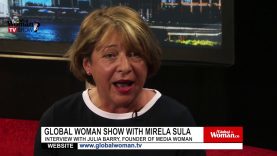Global Woman Show with Mirela Sula – Interview with Julia Barry