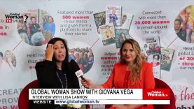 Global Woman Show with Giovana Vega – Interview with  Lisa Lannon