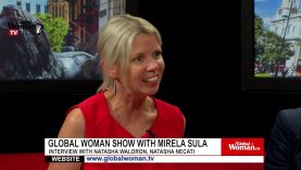 Global Woman Show with Mirela Sula – Interview with  her guests are of different fields of expertise not only women but also men leaders and powerful personalities!